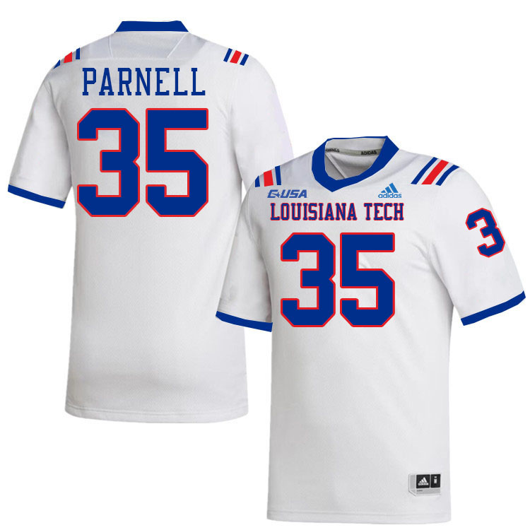 Jaylon Parnell Louisiana Tech Jersey,LA Tech Bulldogs Football Jerseys,Uniforms,Gears-White